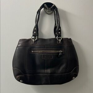 Coach Brown Leather Shoulder Bag